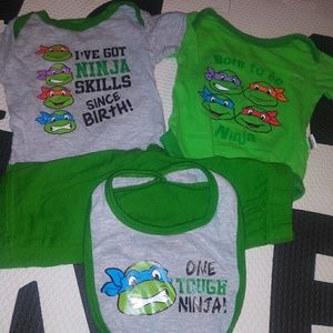 Ninja turtles matching set